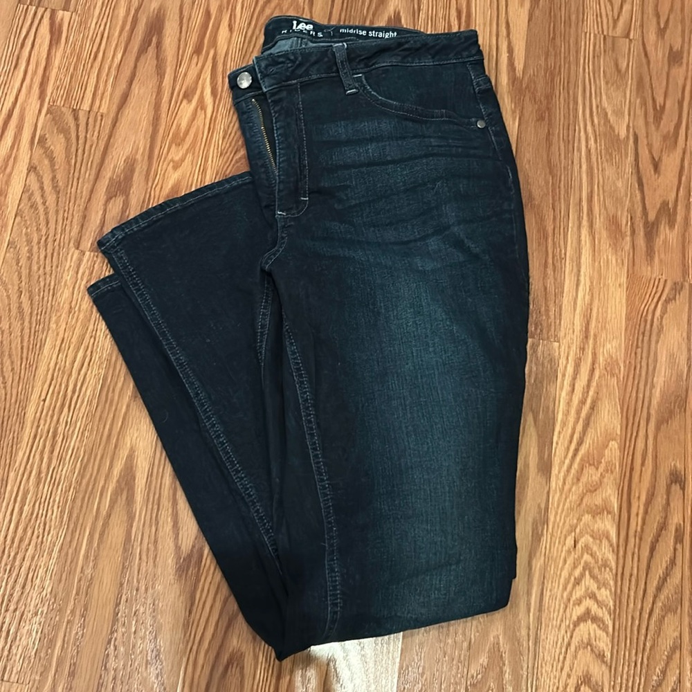 LEE RIDERS Midrise Straight Denim jeans 16L